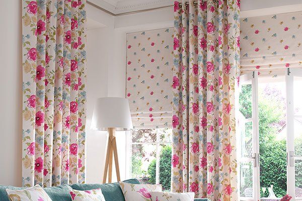 Pink Curtain — Warragul, VIC — Countrywide Curtains & Blinds