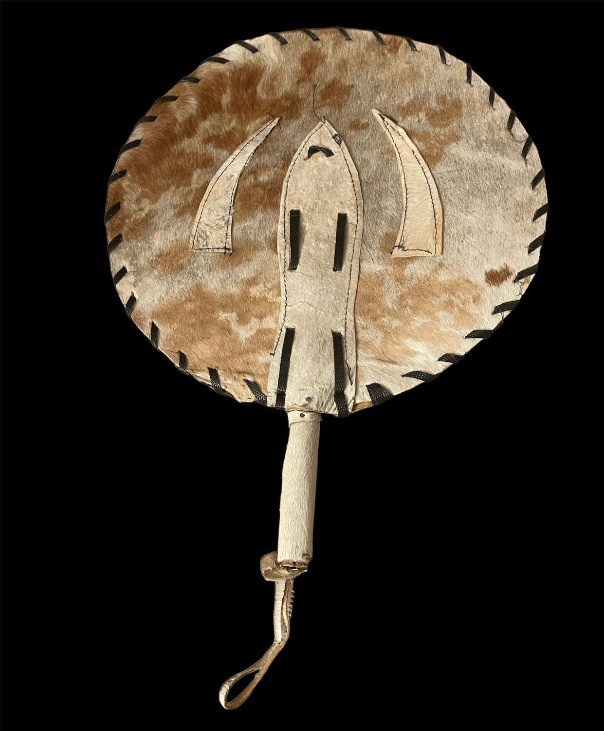 Traditional Akupe Igbo Wedding Hand Fan