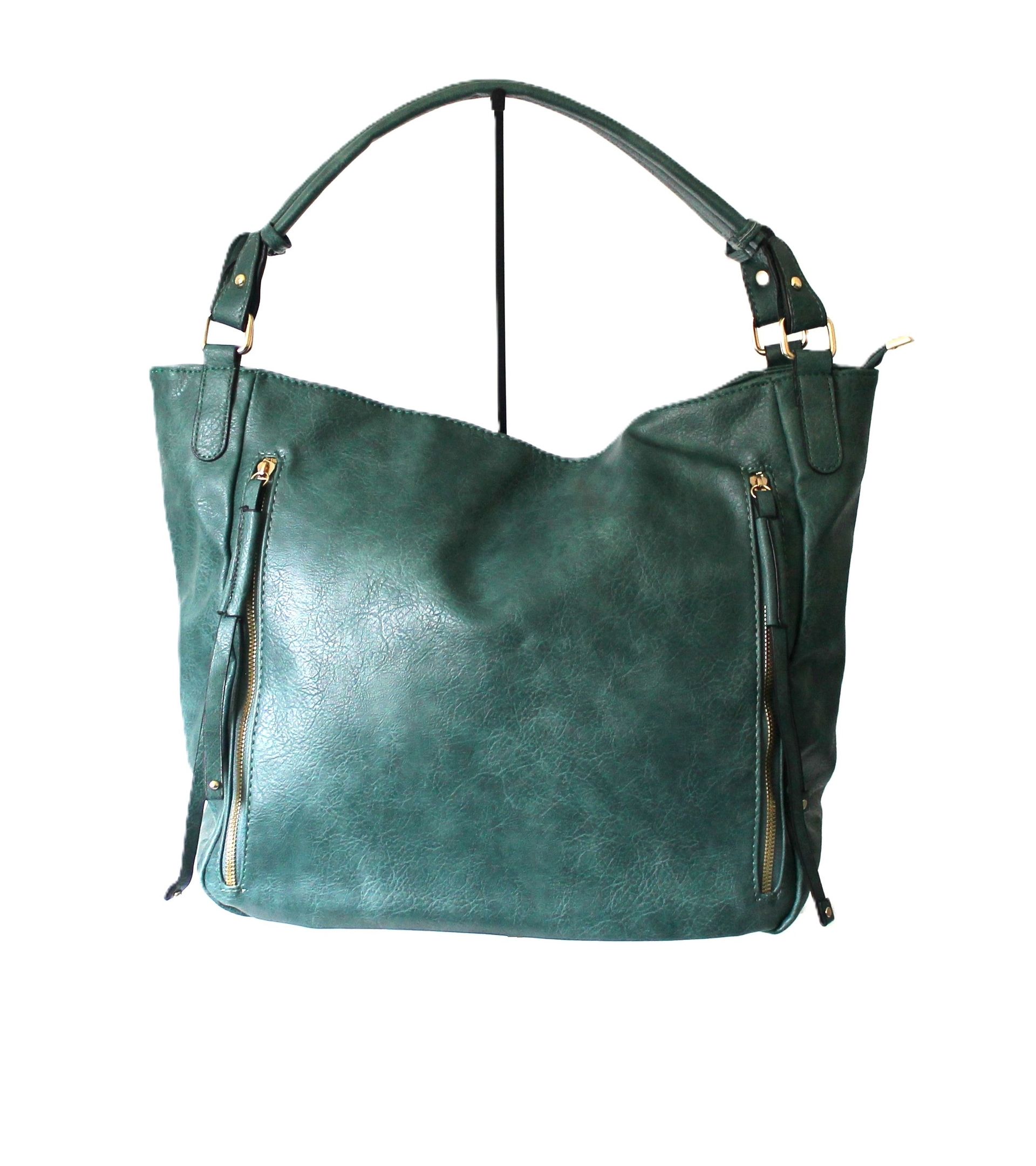groen-blauwe tas
