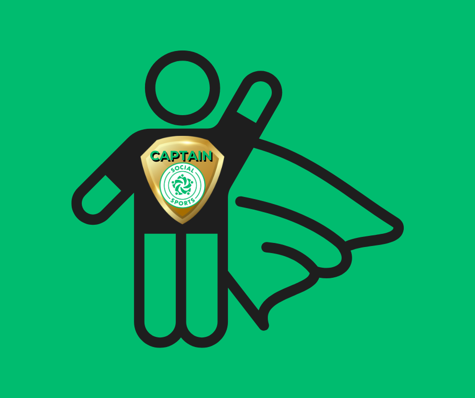 A black stick figure superhero with a cape and a gold 