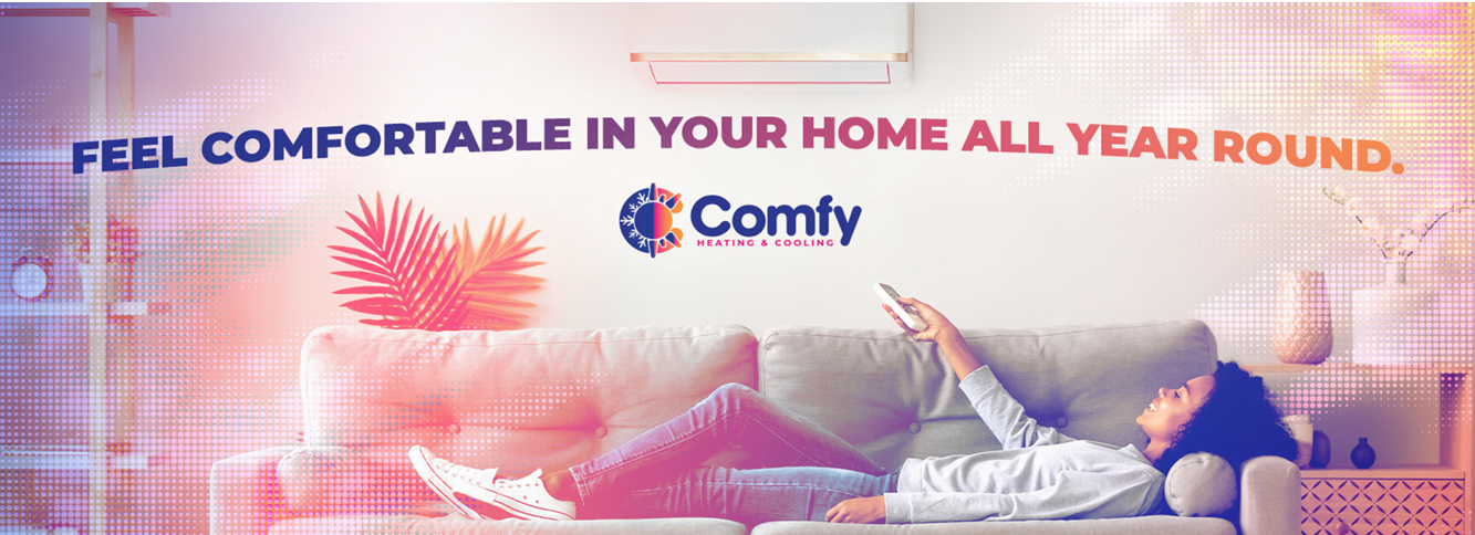 Woman relaxing on a sofa, using a remote.