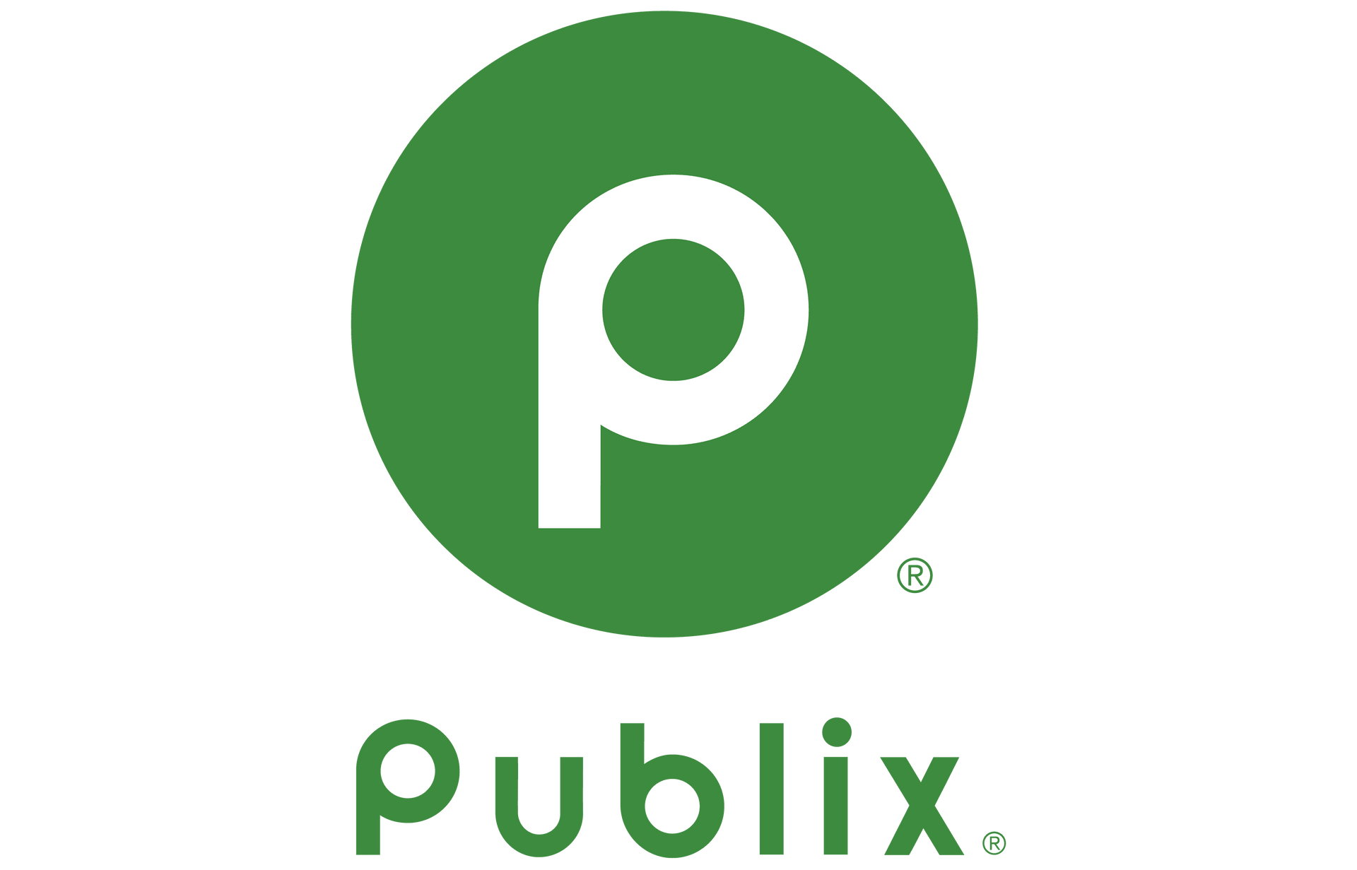 The Publix logo, a white