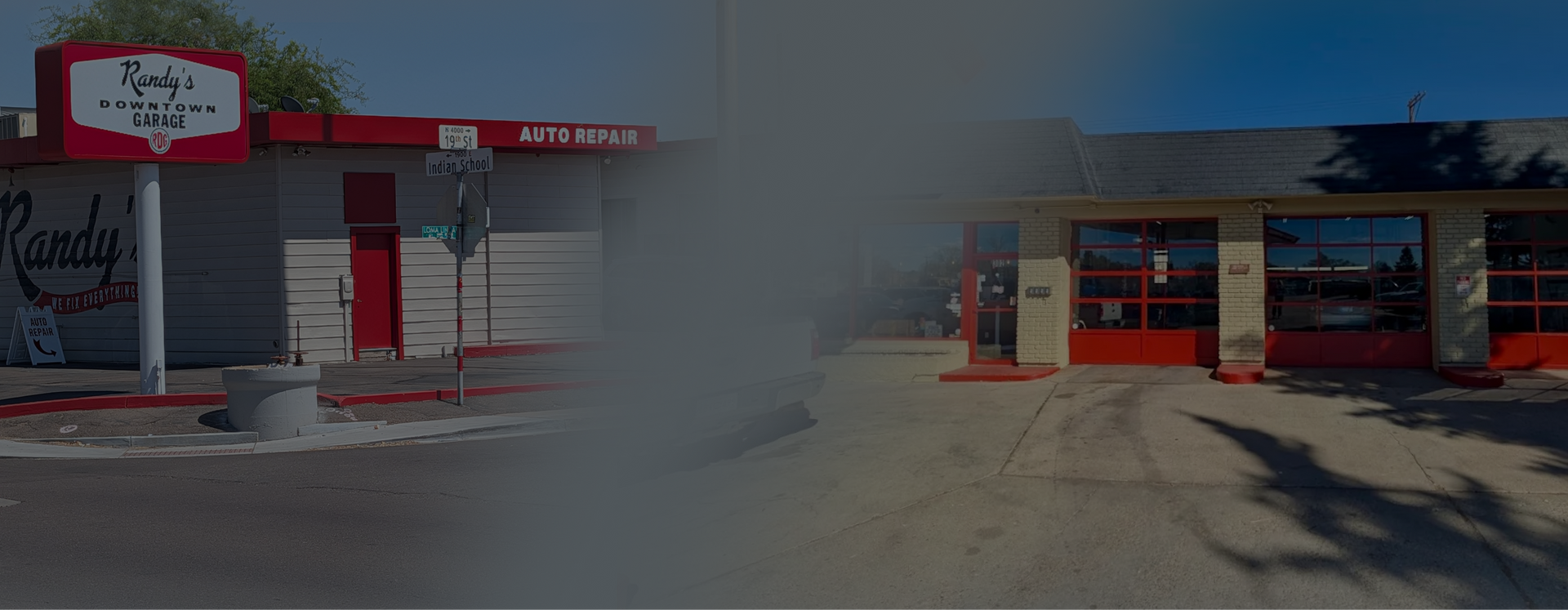A person is working under a car in a garage | Randy's Downtown Garage