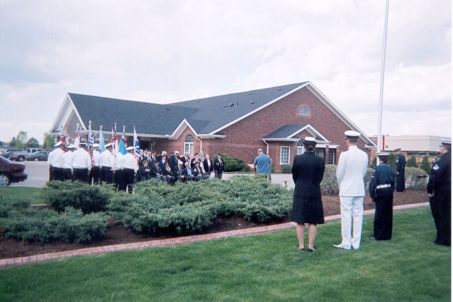 Five photos from Flag Dedication Service 2005
