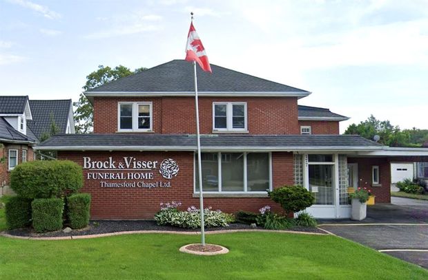 Brock & Visser Funeral Home Burial & Cremation Services Ltd. Thamesford Location