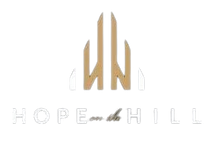a logo for a company called hope on the hill .