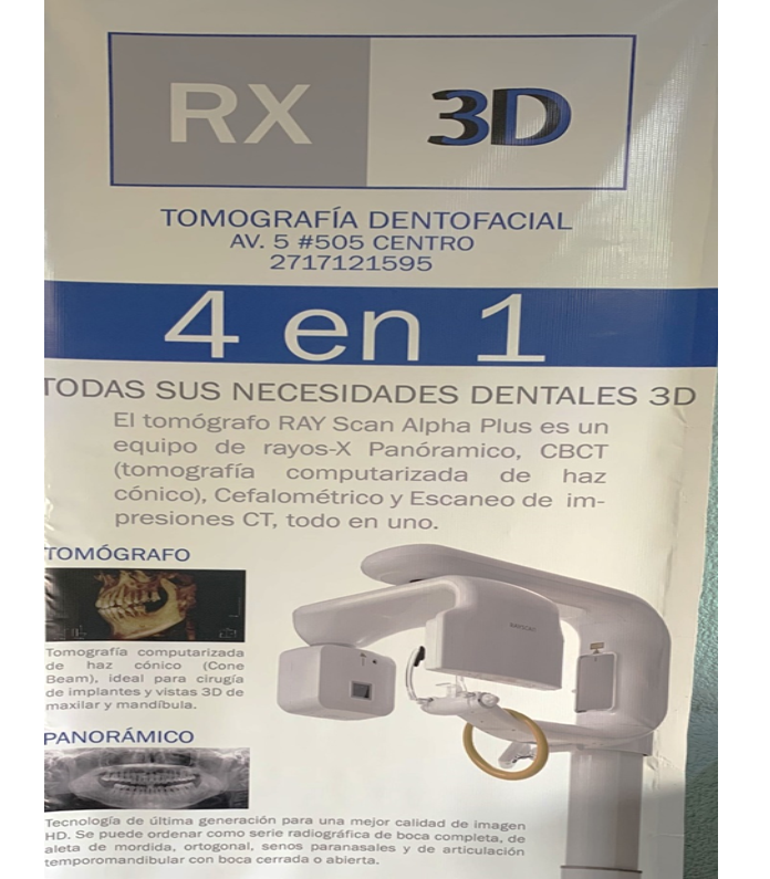 Tomógrafo Dental Ray Scan