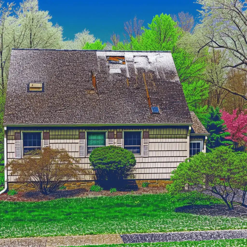 What Does Hail Damage Look Like On A Roof – Spotting The Signs Early Can Save You Big! | CE Little R
