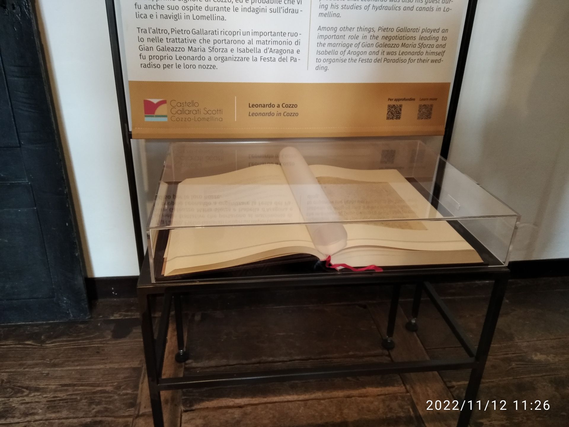 Allestimento museografico provincia Pavia