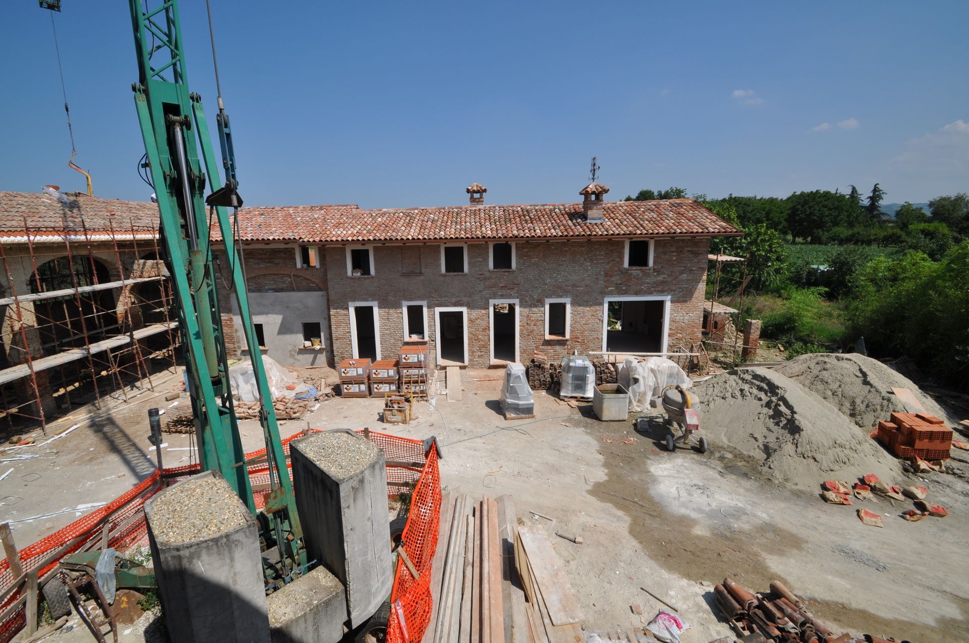 Ristrutturazione cascine parco del Ticino