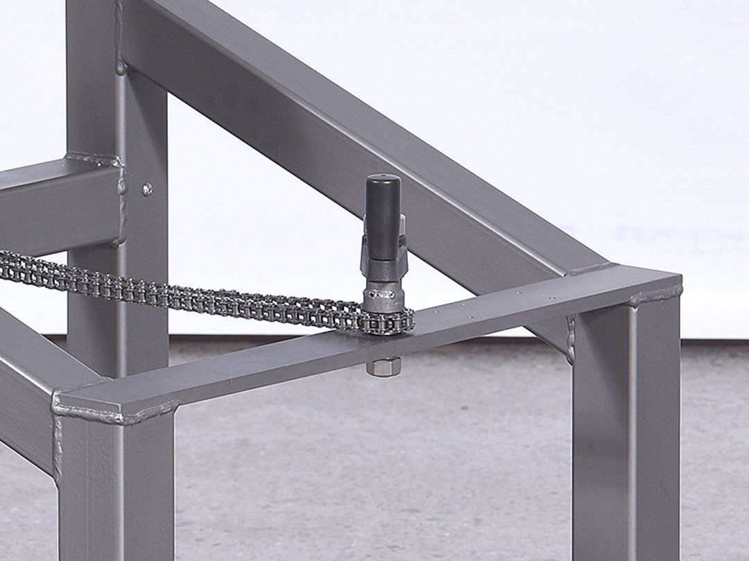 KLR bagging machine stand, bread clip