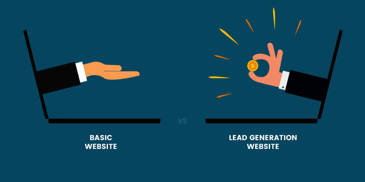 website page vs lead generation  website pages
