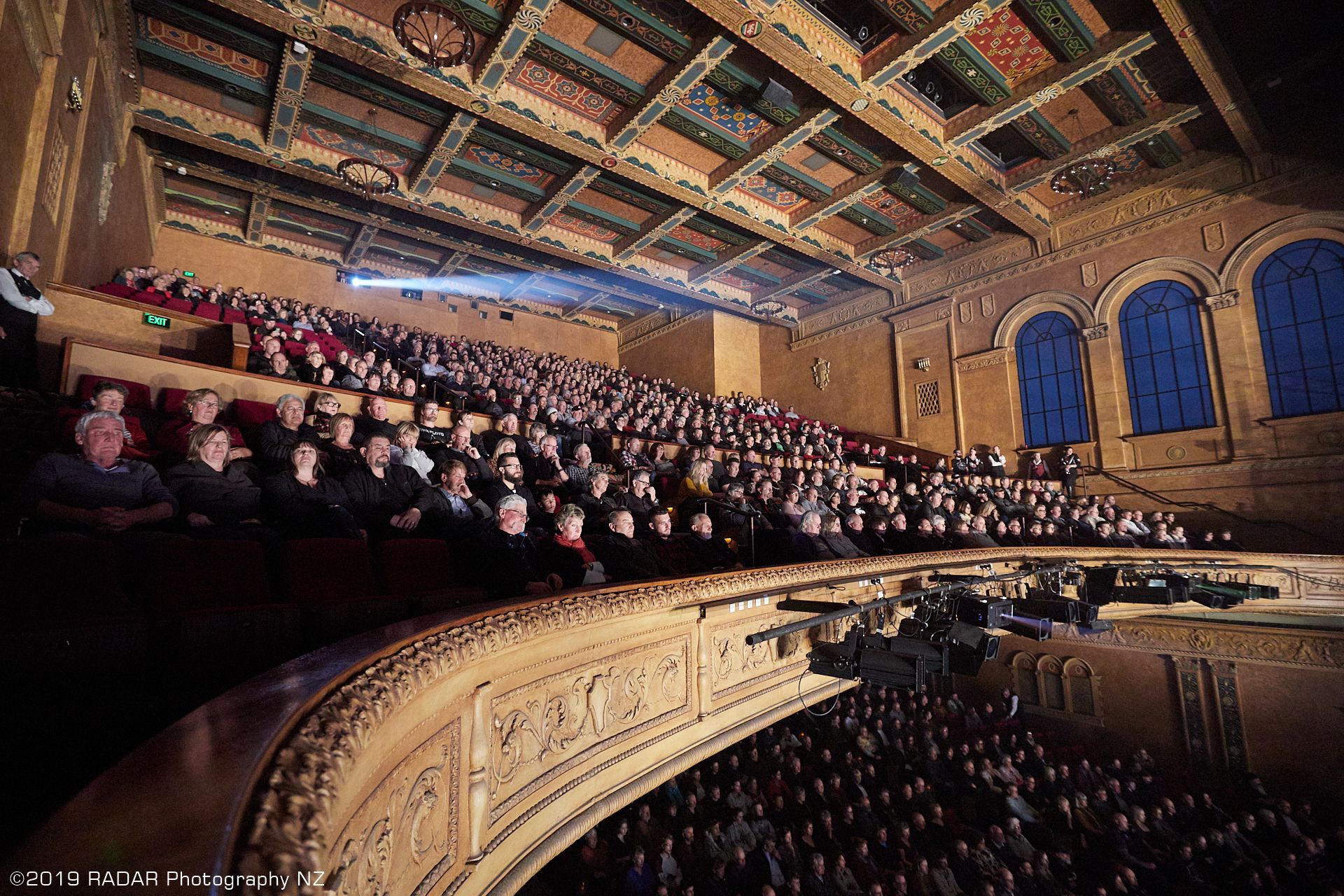 Audience watching The Pink Floyd Experience
