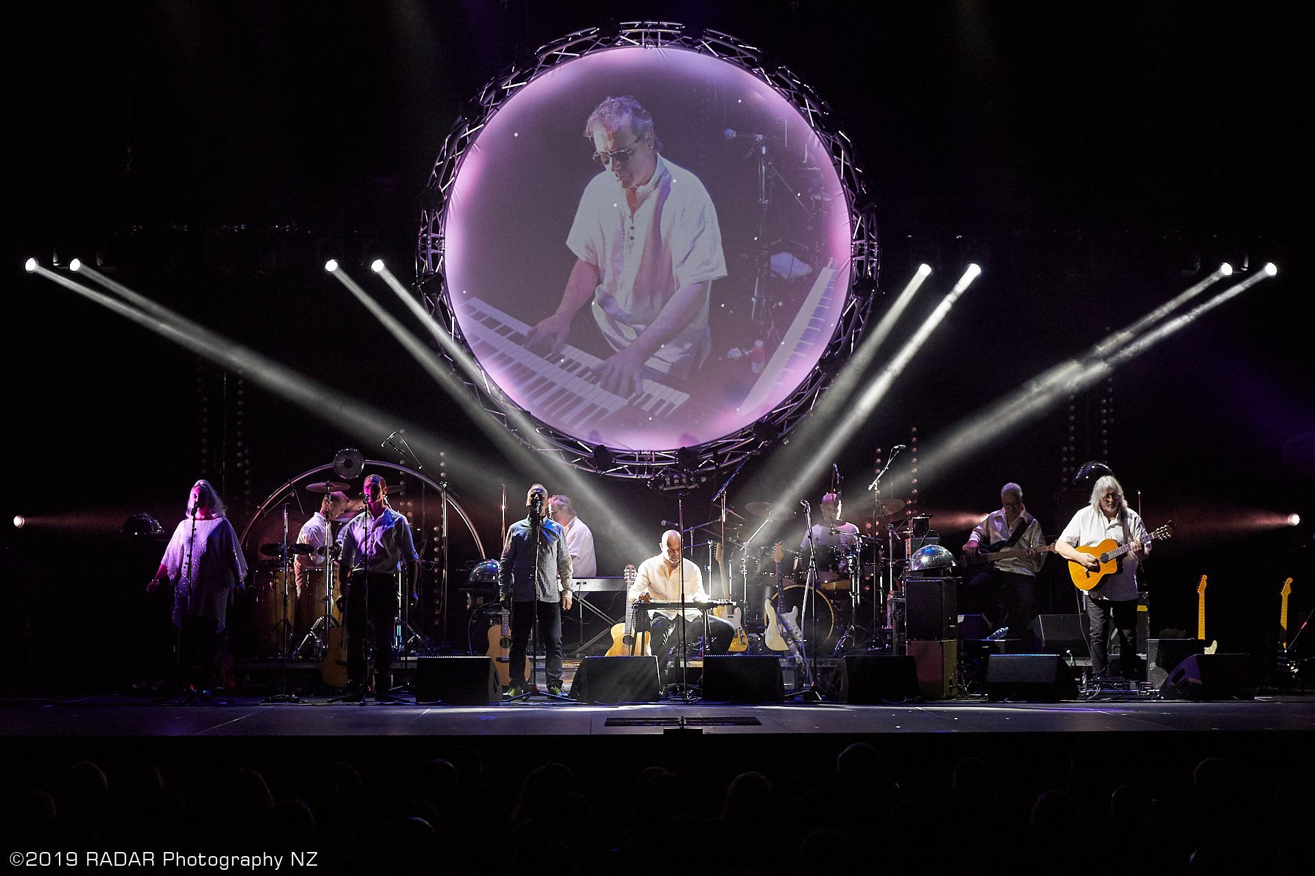 The Pink Floyd Experience performing The Wall. Craig Walsh Front Row Productions