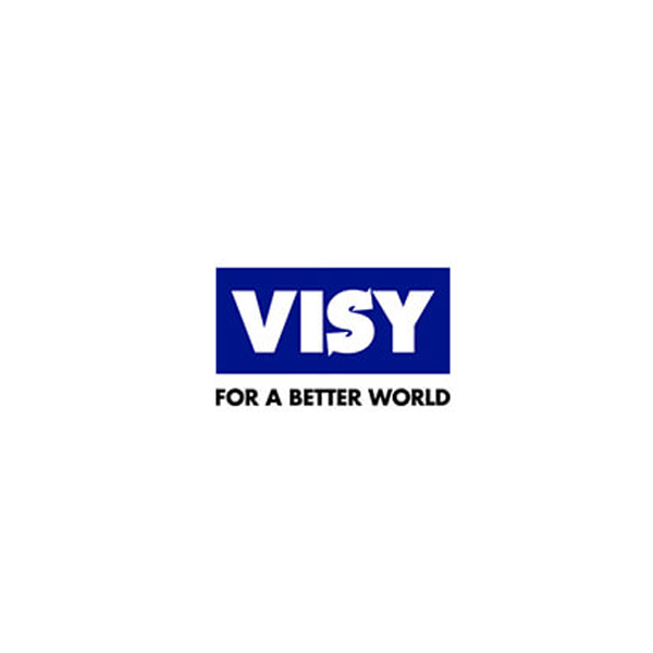 VISY logo: white text 