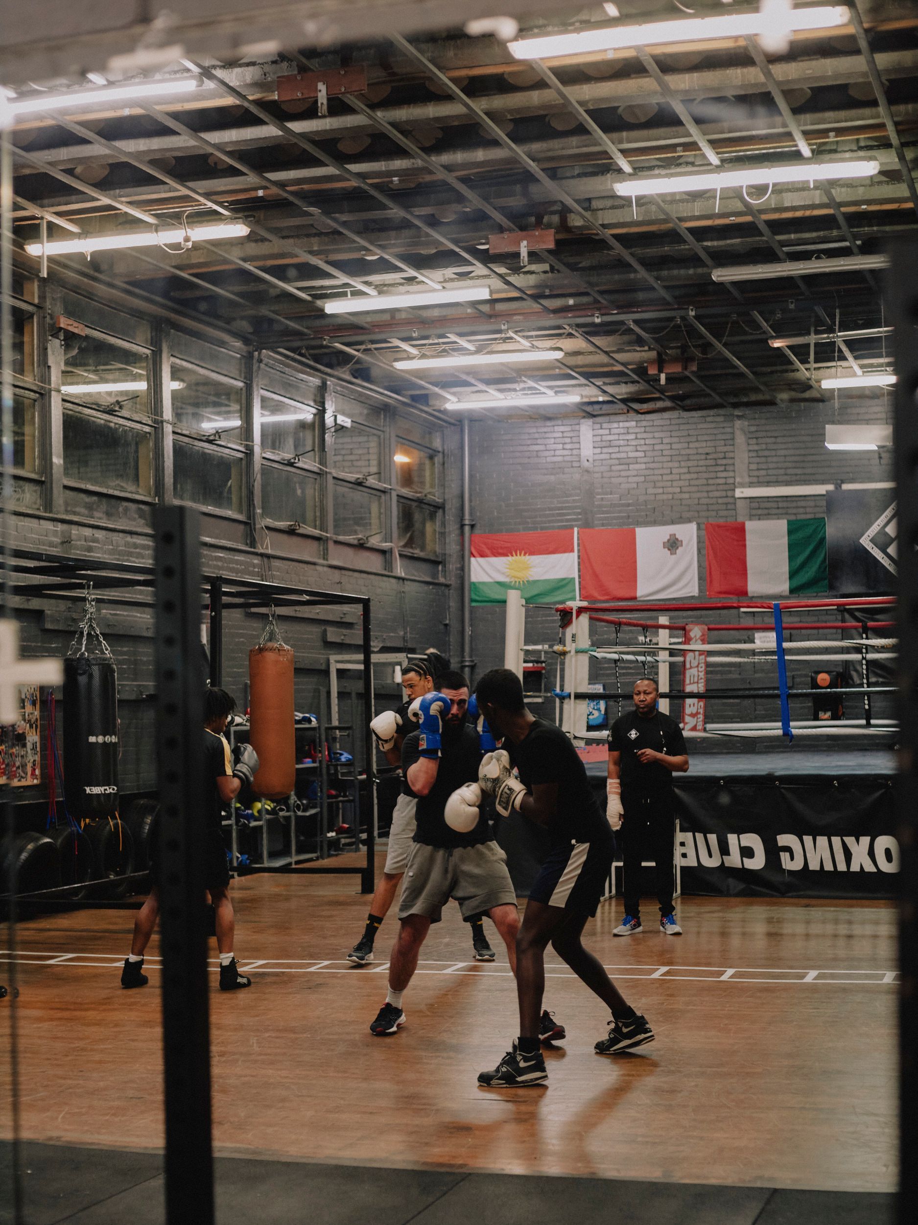 Selby Amateur Boxing Club Boxers Training