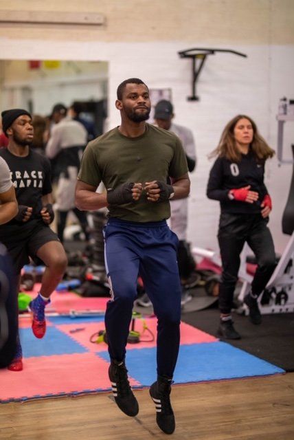 Selby Amateur Boxing Club boxers training
