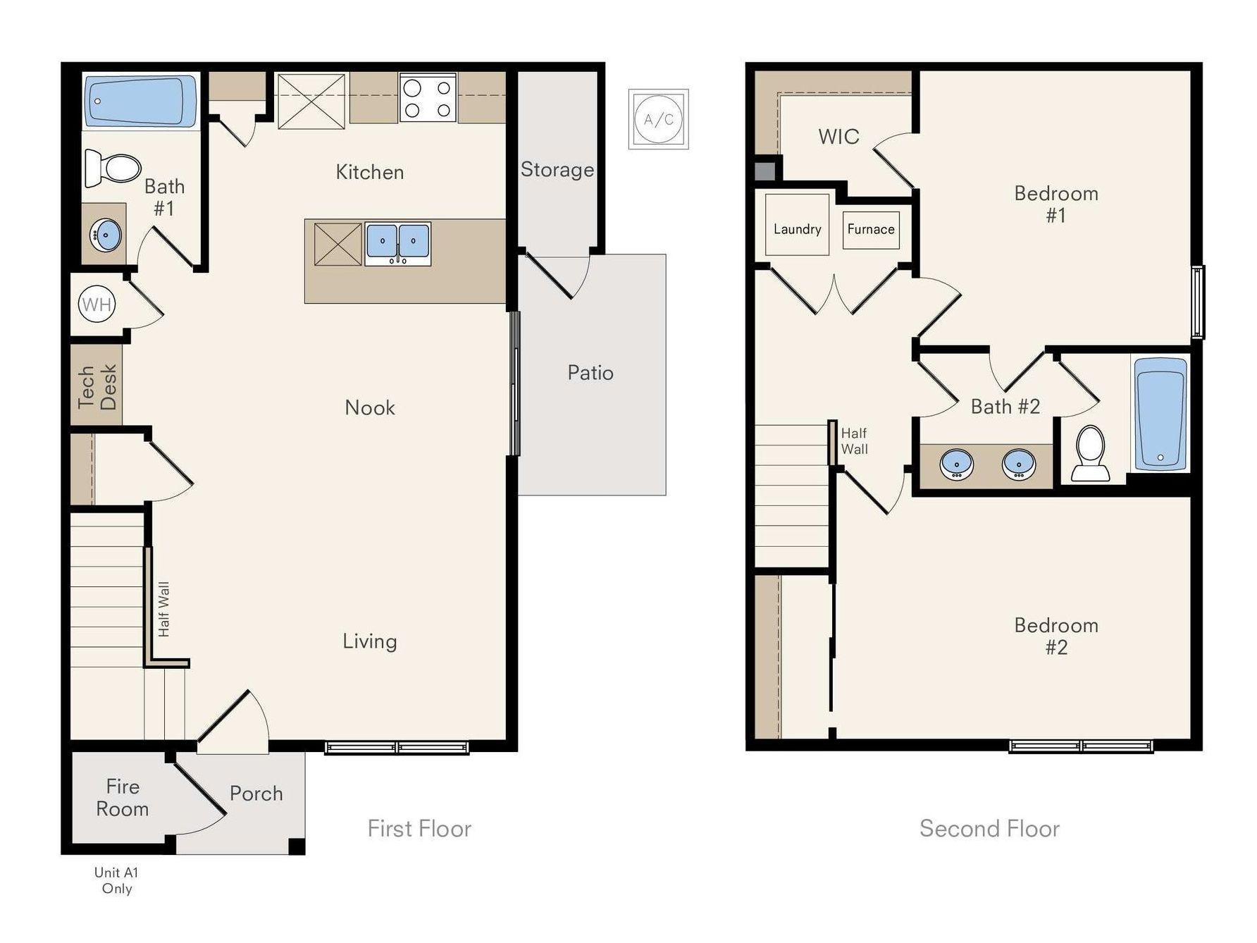 Clover floorplan