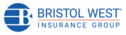 Bristol West Insurance Group logo with blue circular icon and blue text on a white background