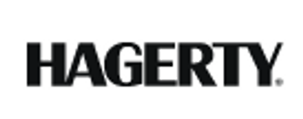 Hagerty logo in bold black text on a white background