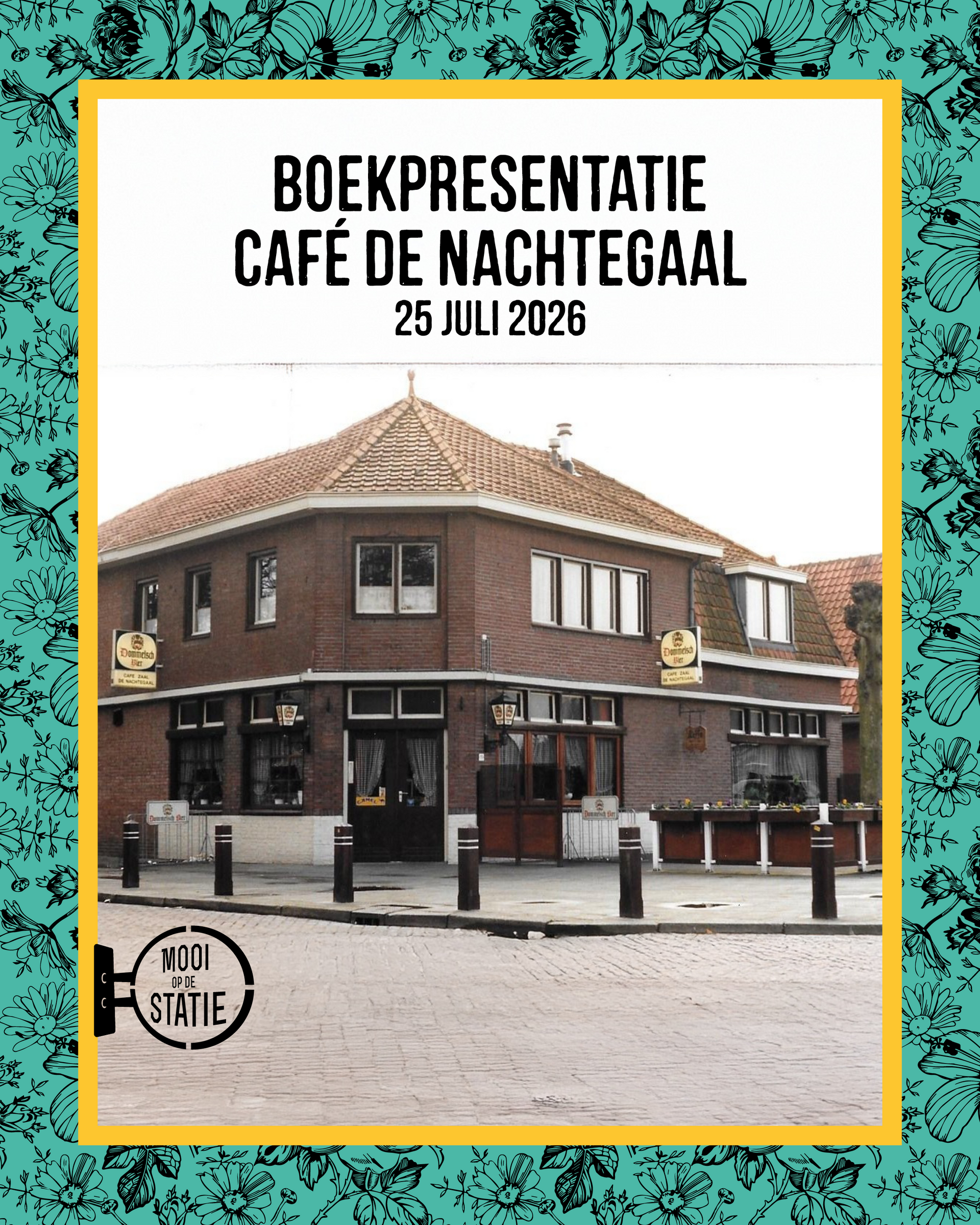 Boekpresentatie Caf&eacute; de Nachtegaal
