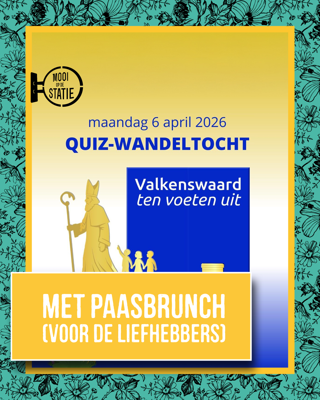 Valkenswaard ten voeten uit (met brunchbuffet)