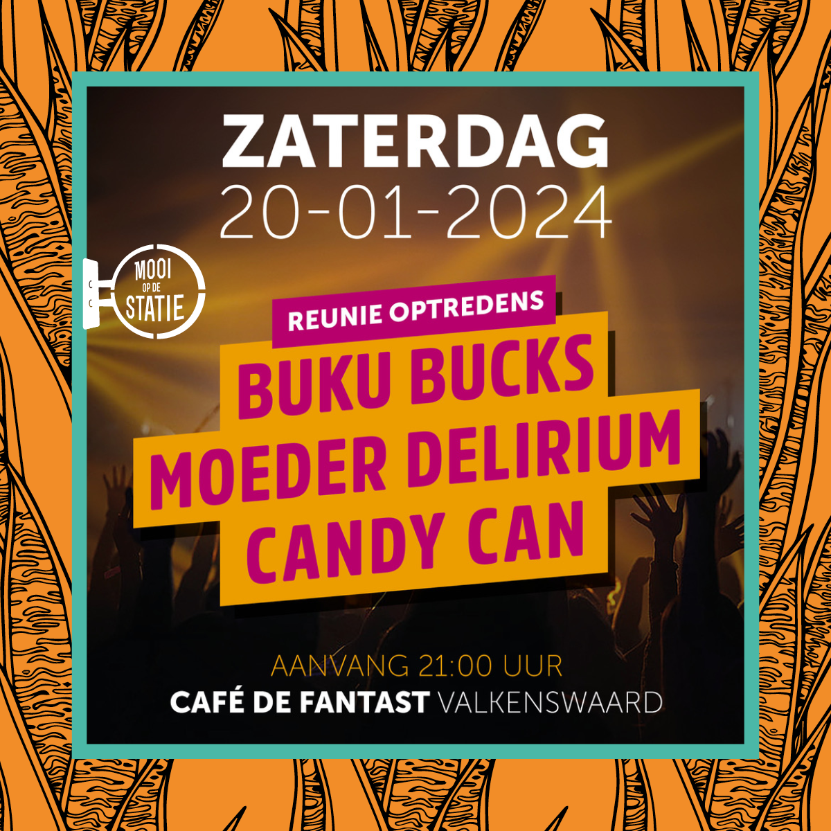 Reunie: Buku Bucks, Moeder Delirium & Candy Can