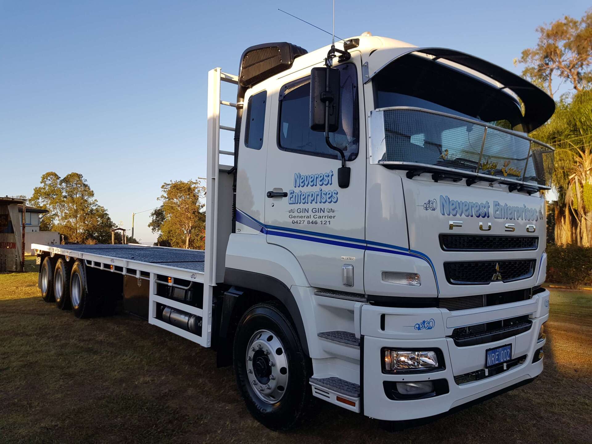 Side View of Truck — Deliveries in Gin Gin, QLD