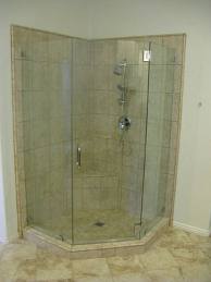 Corner Shower Room — Wells, ME — Glass Unlimited