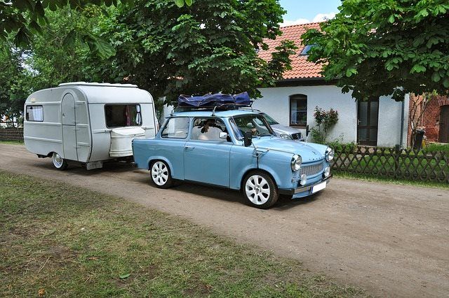 using caravan for holiday
