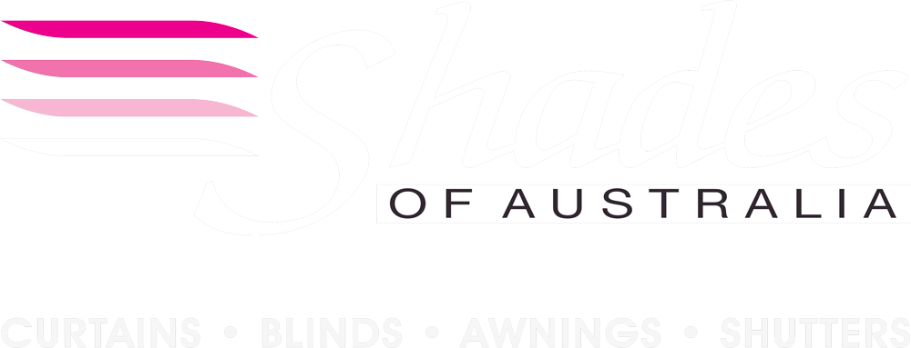 Logo with pink horizontal lines and the words 