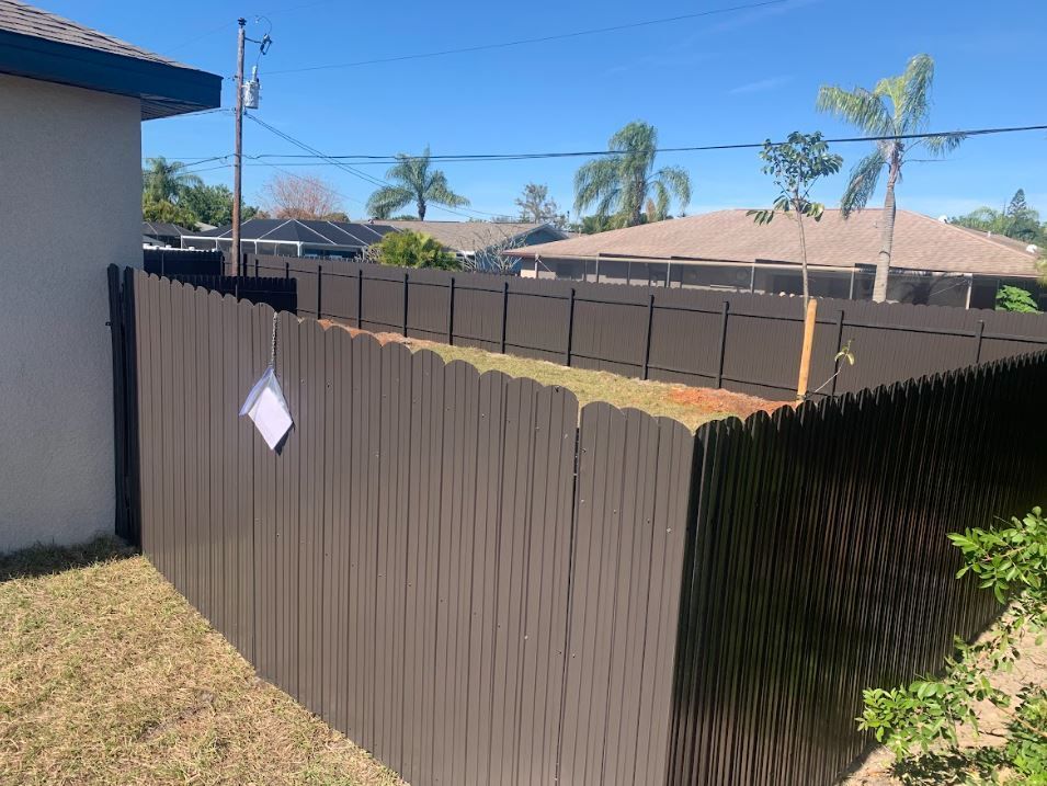 Metal Fence — Cape Coral, FL — Global Fence Inc.