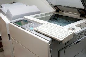 Fax machine - Newport Pagnell, Buckinghamshire - Milton Keynes Reprographics - photocopy machine