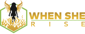 When She Rise Logo, Ina Johnson Myers