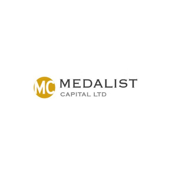 It is a logo for a company called medalist capital ltd.