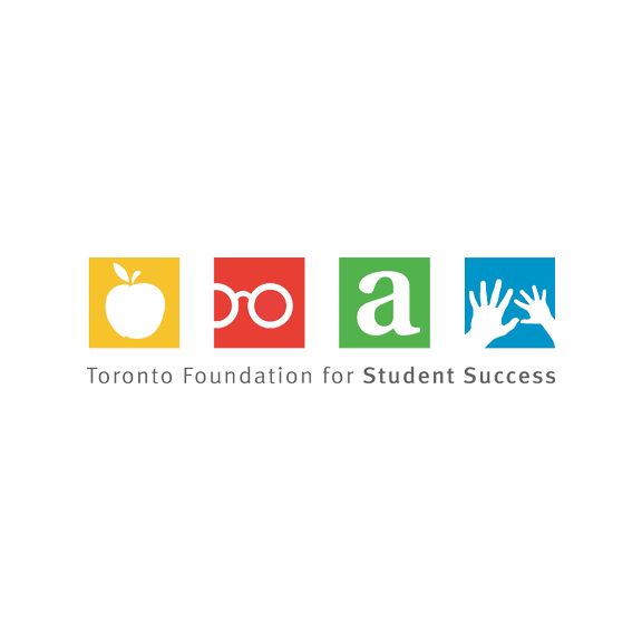 A logo for the toronto foundation for student success