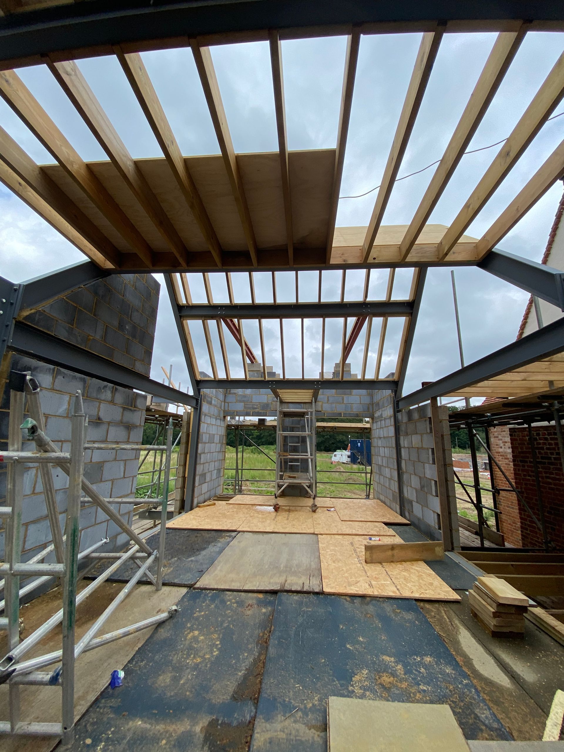 loft conversion in progress