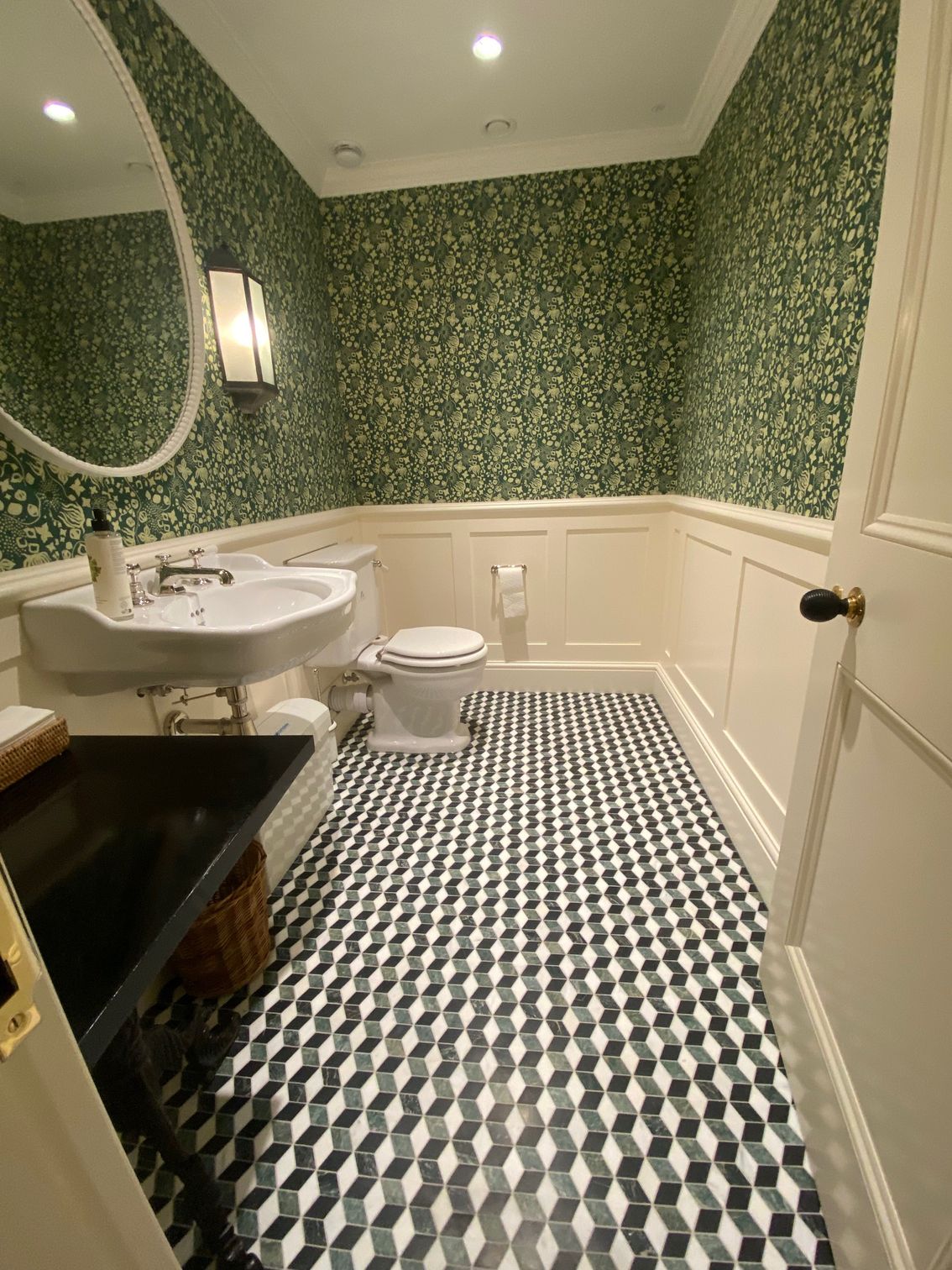 finished bathroom renovation