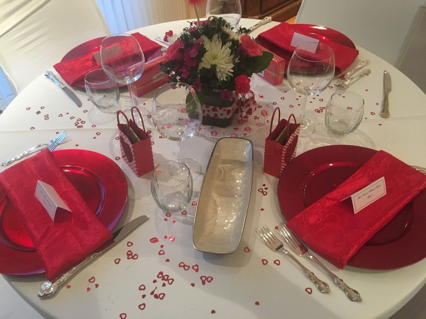 Table Set for Corporate Catering