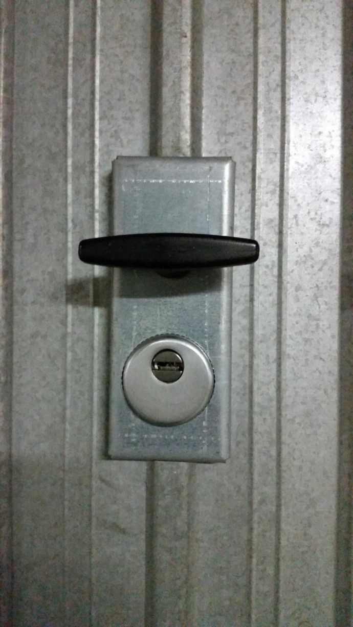 serratura di sicurezza per garage