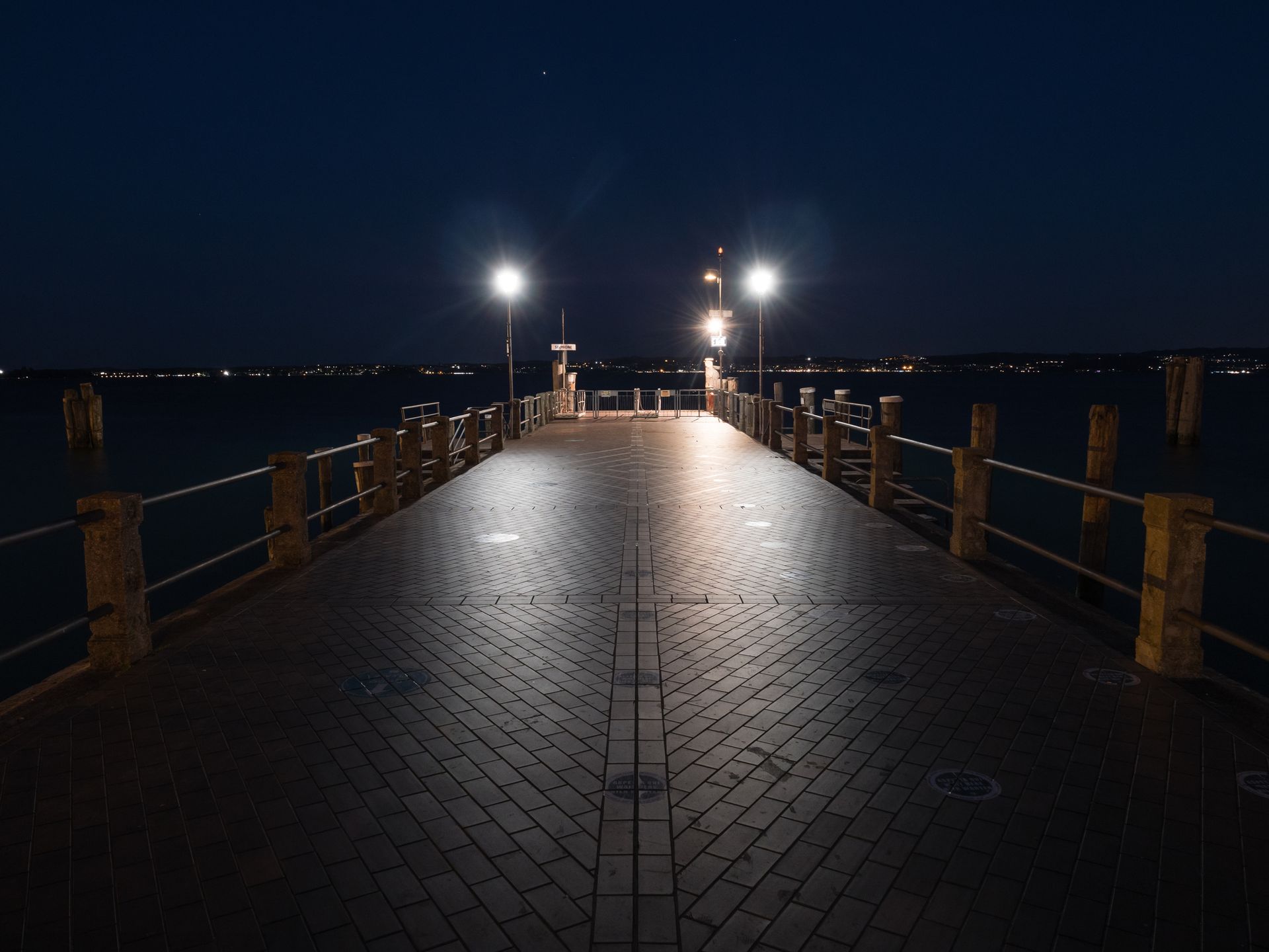 Ferry Terminal at Night — Hot Springs, AR — Russell Electric Service
