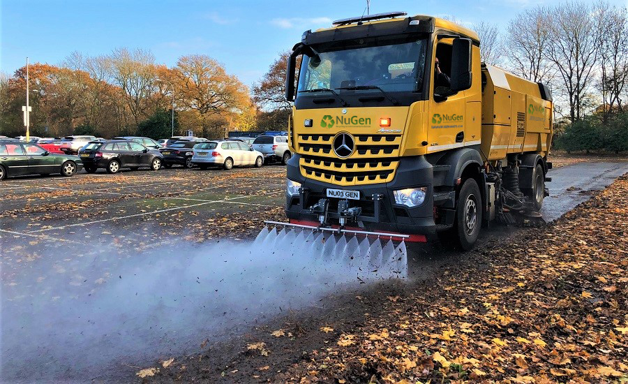 Road Sweeper Hire Edinburgh, Glasgow, Scotland Nugen Waste