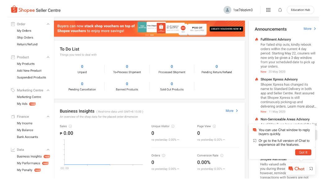 Lokal builds and manages your Shopee Seller Account