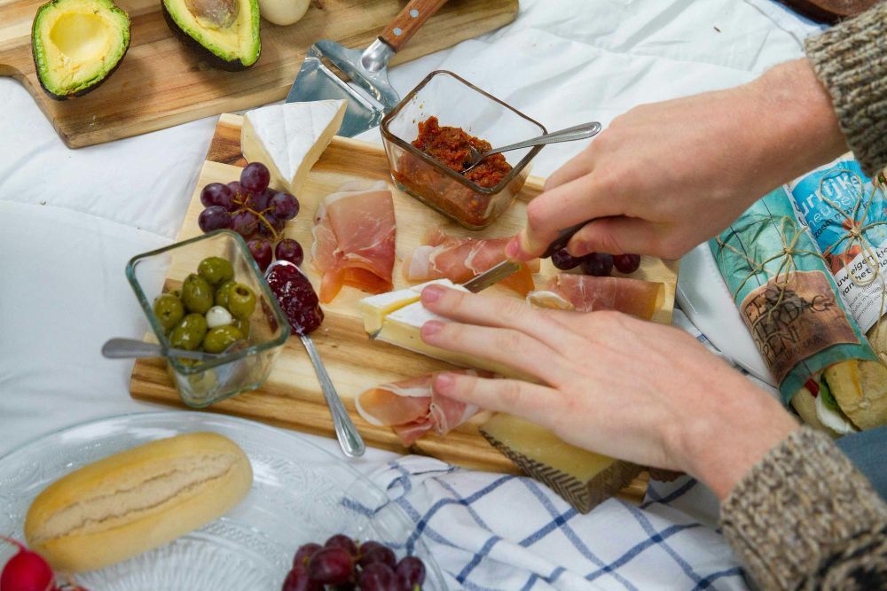 Building an antipasto platter