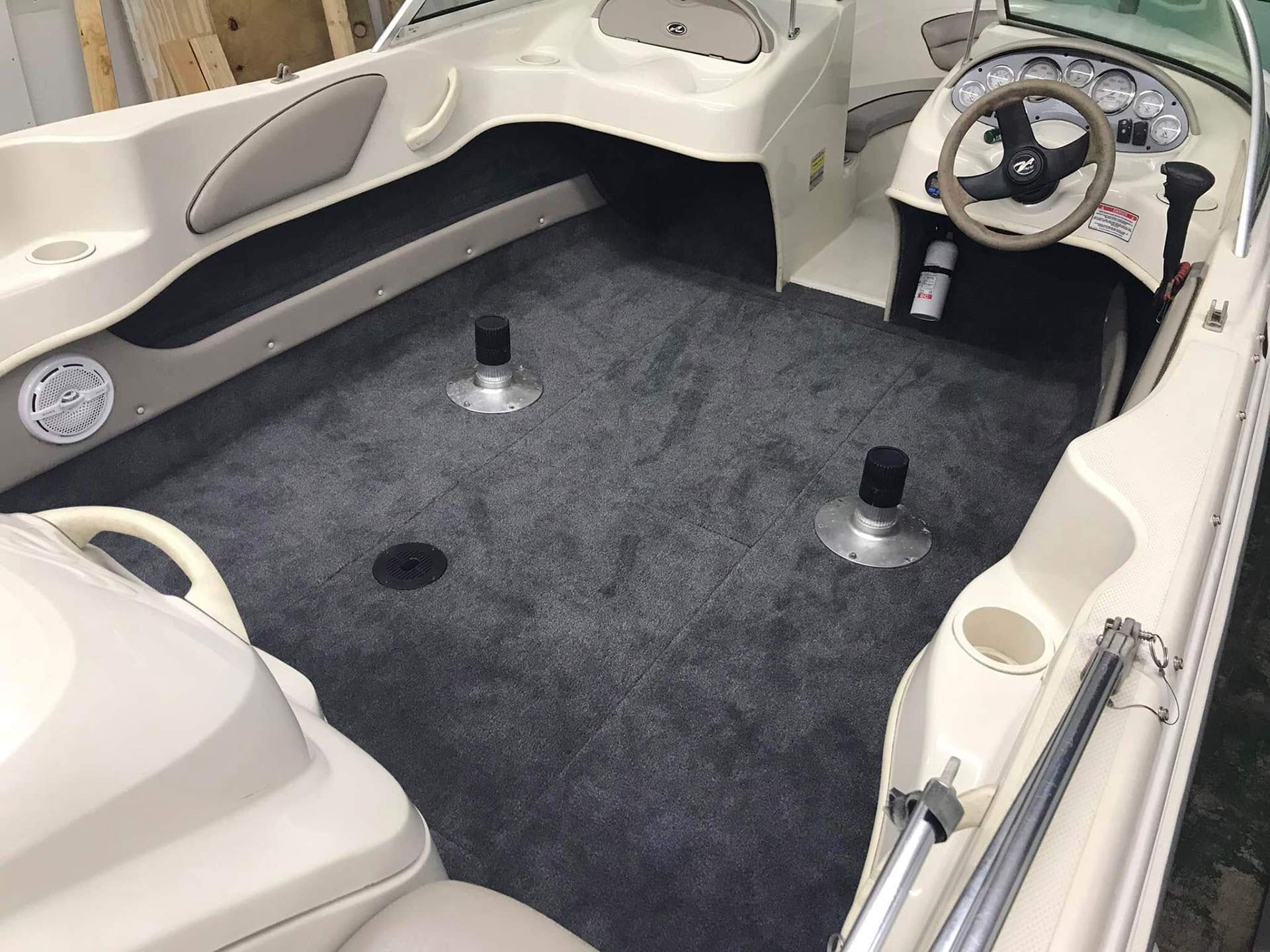 Front of a Boat — Thomasville, NC — Overtime Custom Interiors