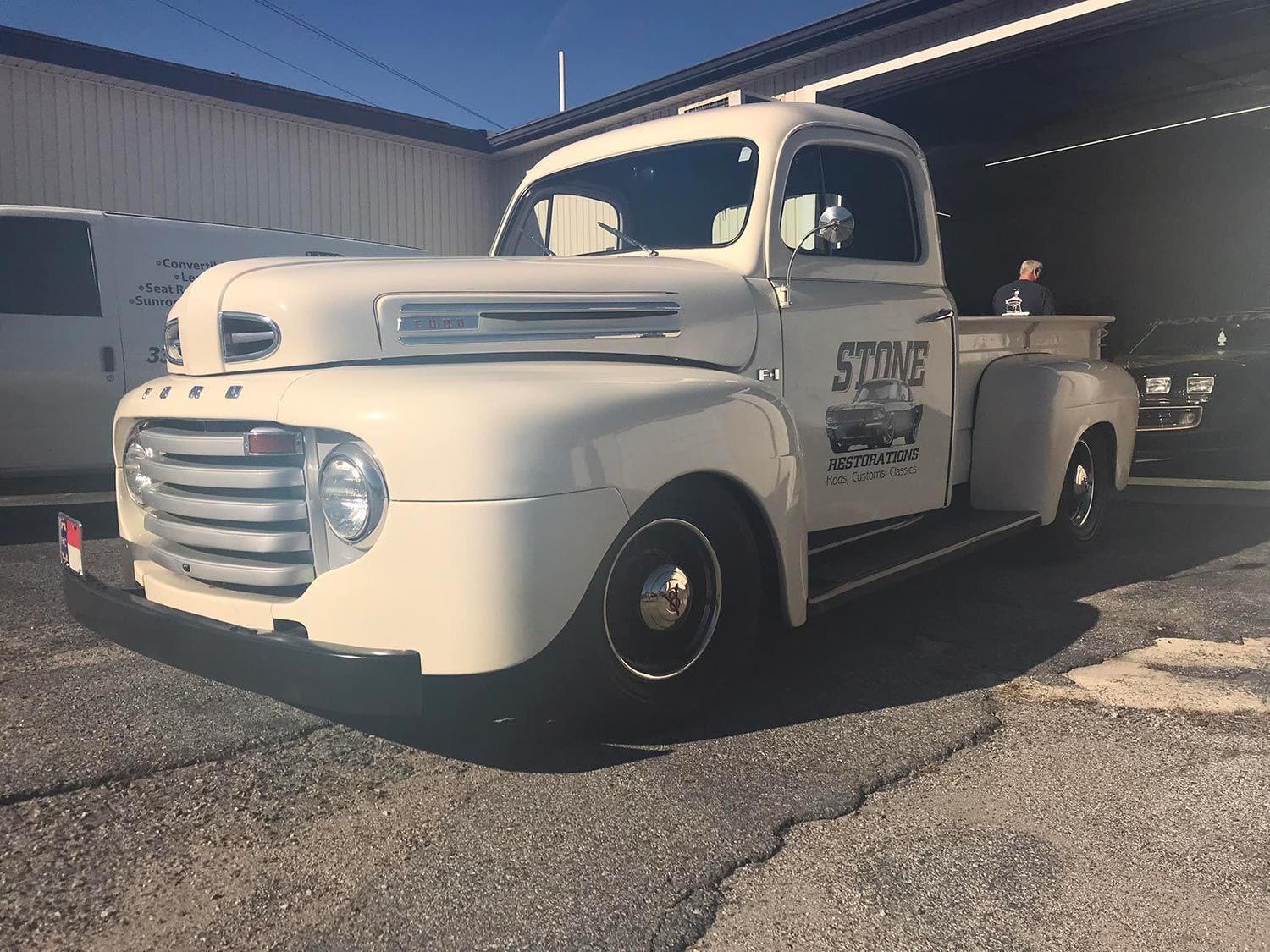 White Truck — Thomasville, NC — Overtime Custom Interiors