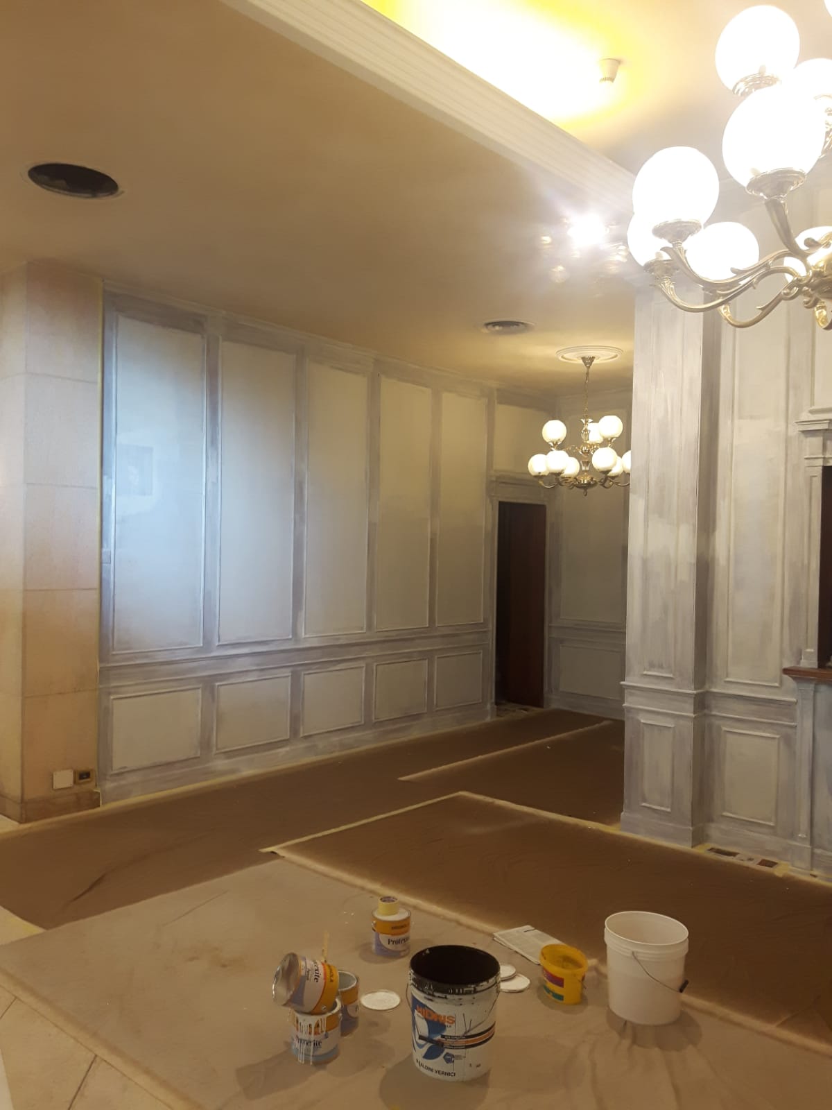 Tinteggiatura mura interne