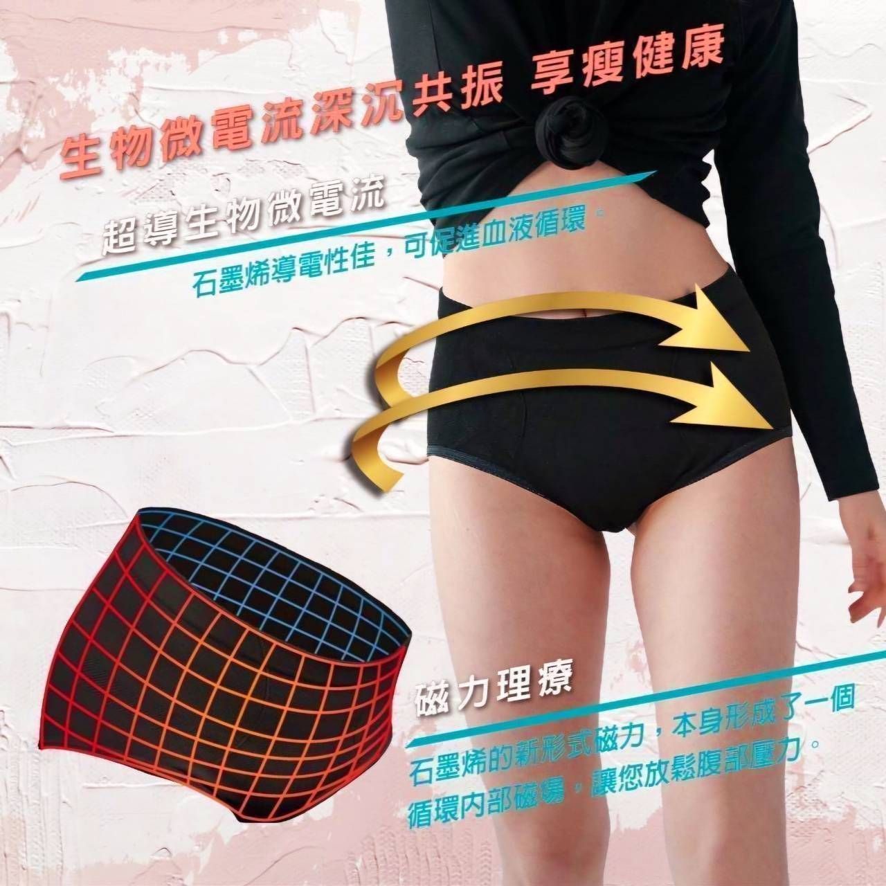 量子石墨烯女用內褲