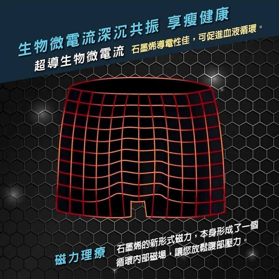 量子石墨烯男用內褲