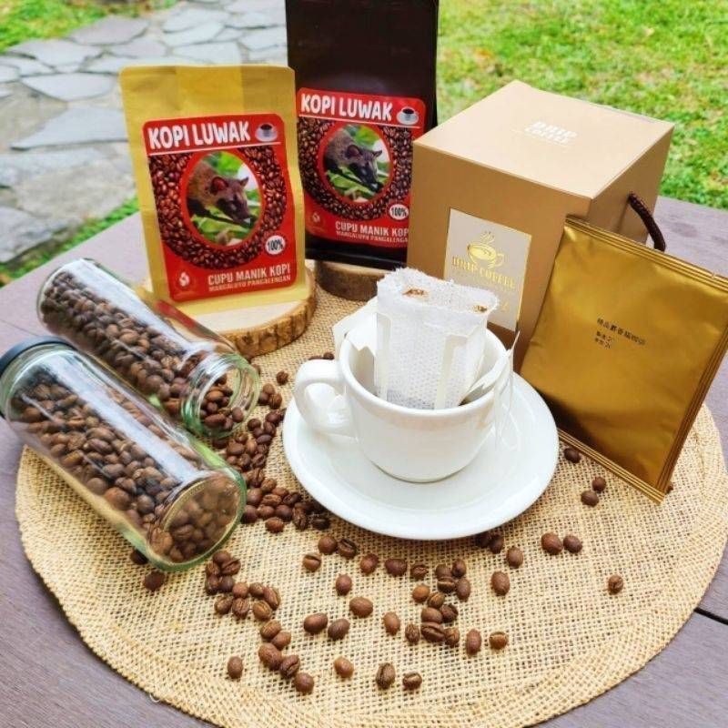 Top-grade civet coffee beans (half-pound pack)